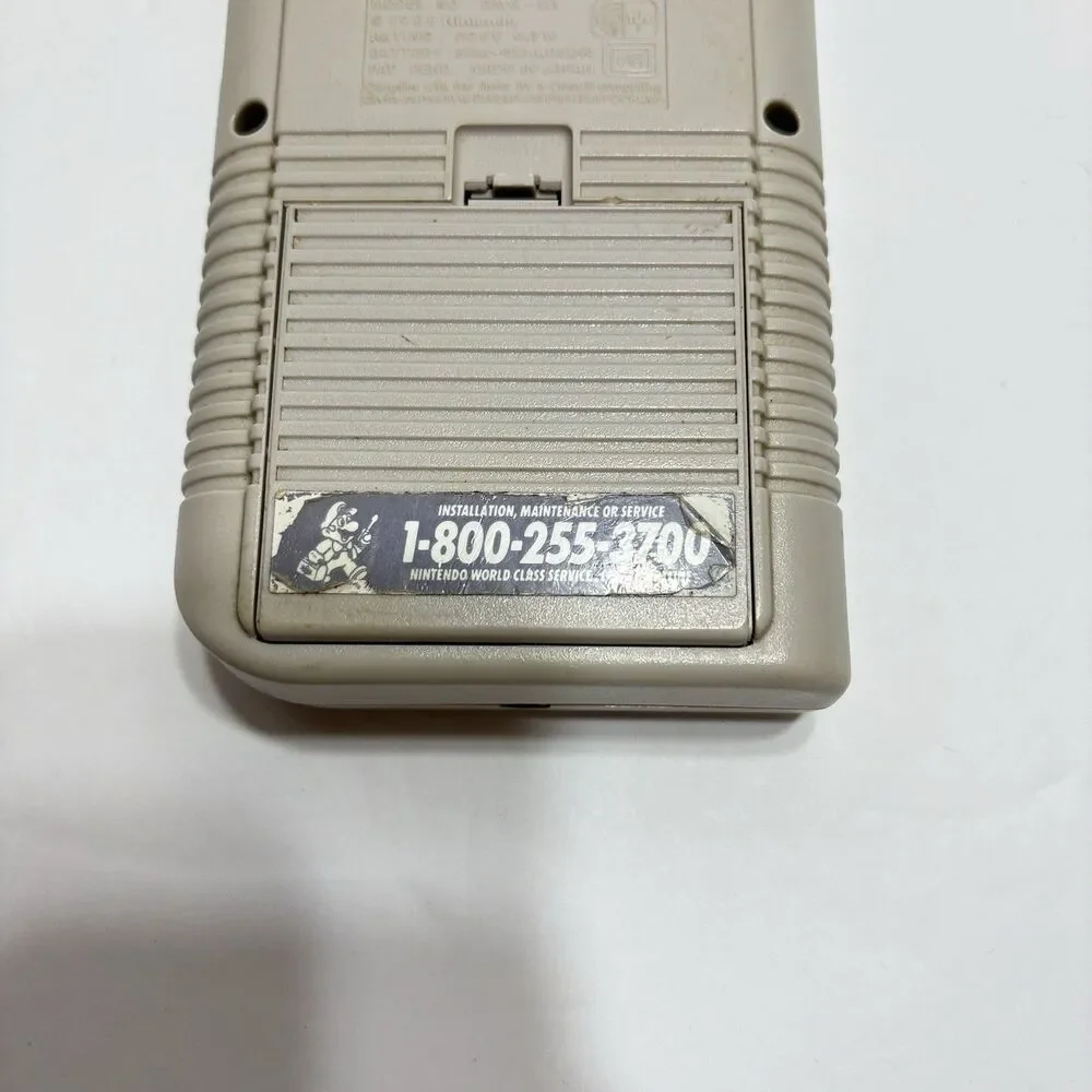 Original Nintendo GameBoy DMG-01 Handheld Console Missing Faceplate Works 1 Game